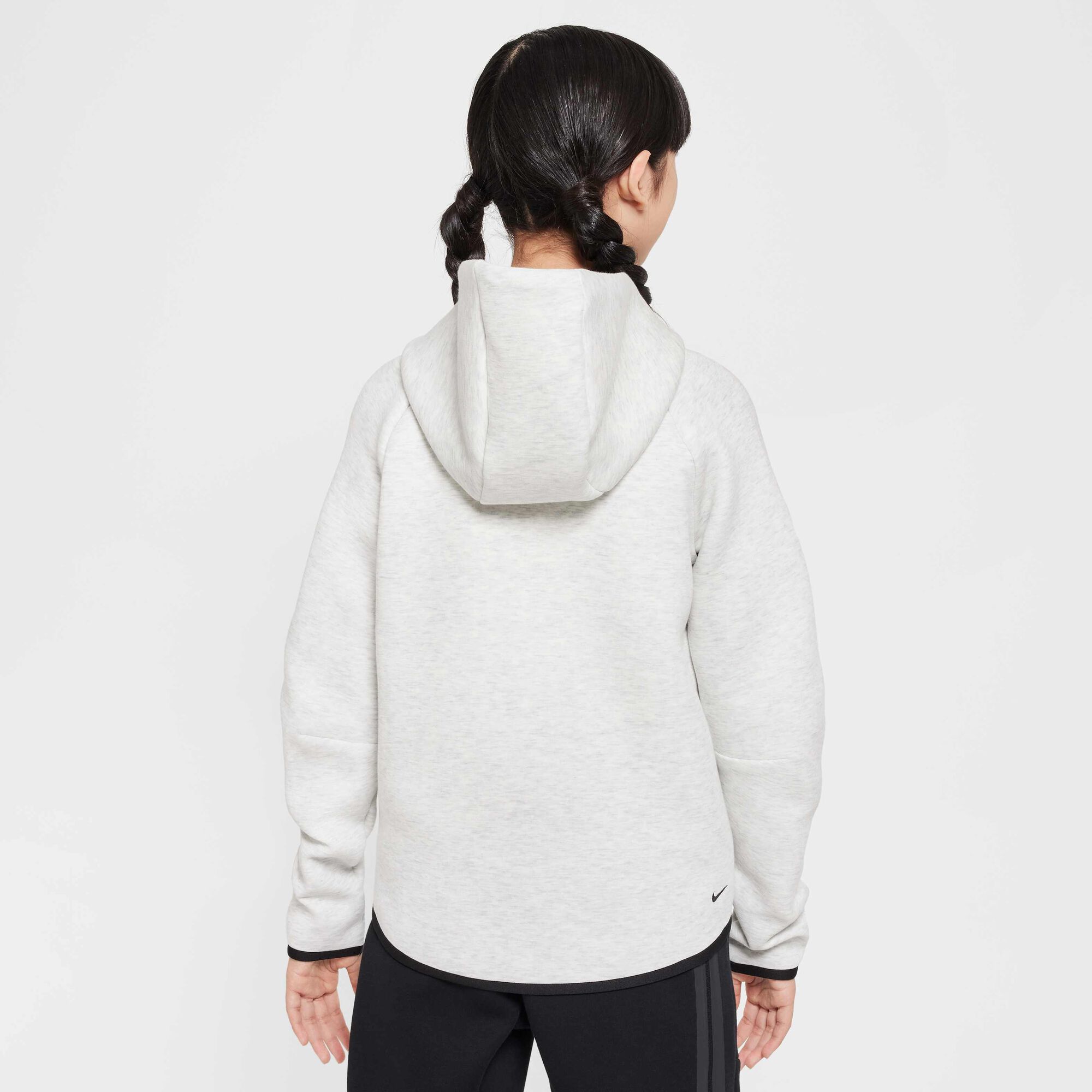 Image of Детски Суитшърт NIKE G NSW TCH FLC HD FZ LS - PD